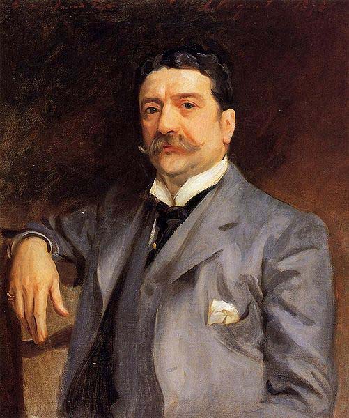 John Singer Sargent Portrait of Louis Alexander Fagan